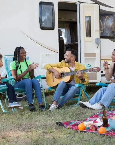 Se stationner en camping-car